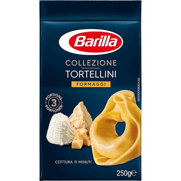 Paste scurte cu branza tortellini Barilla, 250g