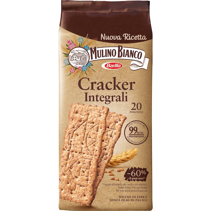 Biscuiti cereale integrale Mulino Bianco, 500g