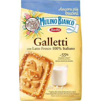 Biscuiti galletti Mulino Bianco, 350g Biscuiti galletti Mulino Bianco, 350g