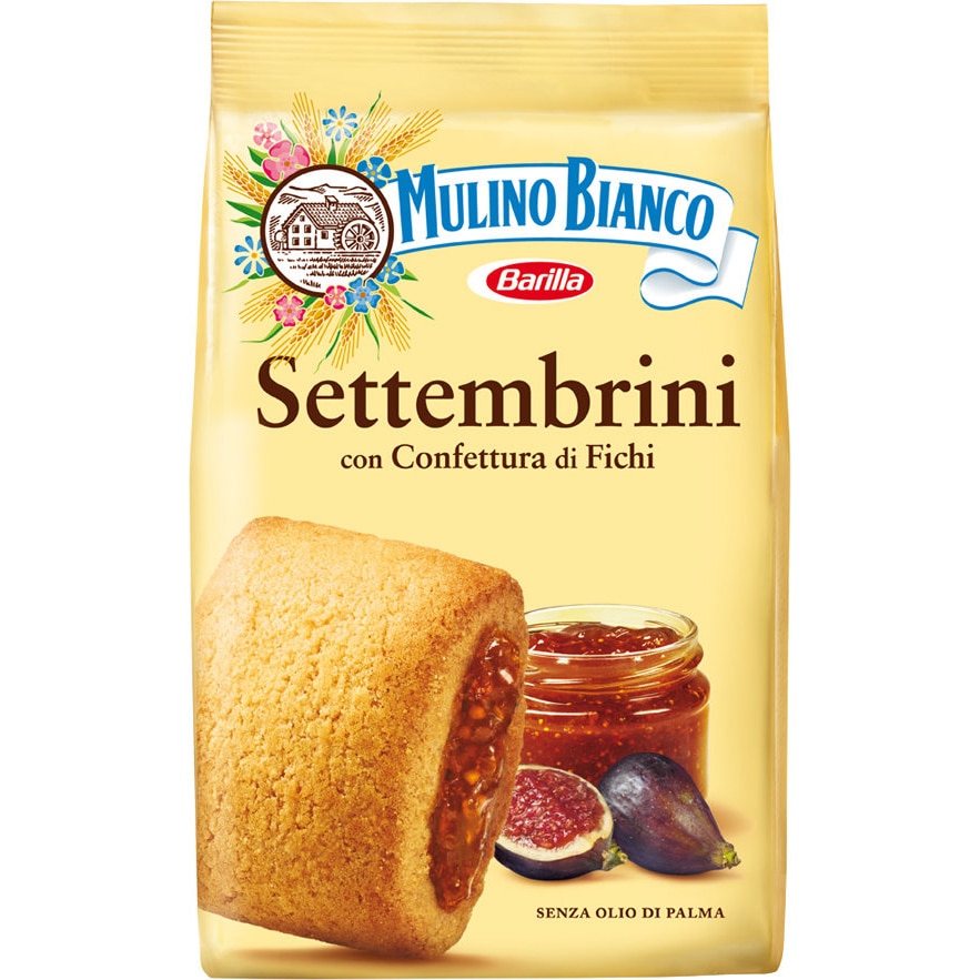 Biscuiti cu smochine settembrini Mulino Bianco, 250g