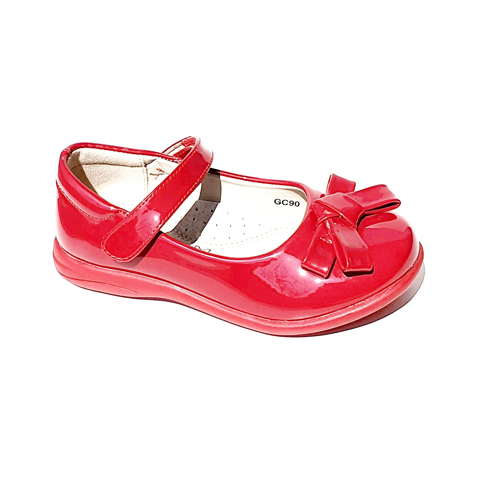 Pantofi fete decupat,culoarea rosu