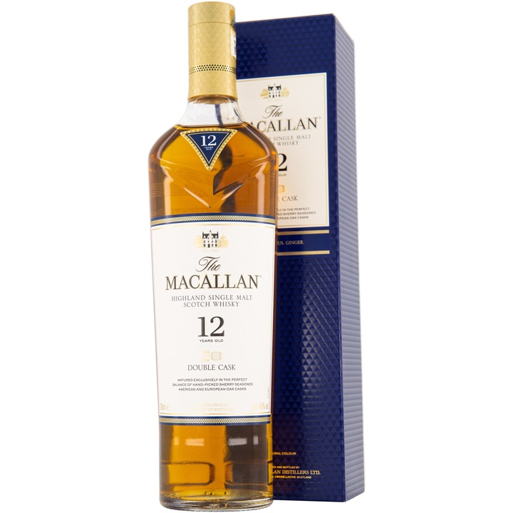 Whisky Macallan Double Cask 12YO, Single Malt 40%, 0.7l