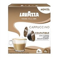 Capsule Lavazza Cappuccino, compatibile Dolce Gusto, 16 capsule, 128 gr.