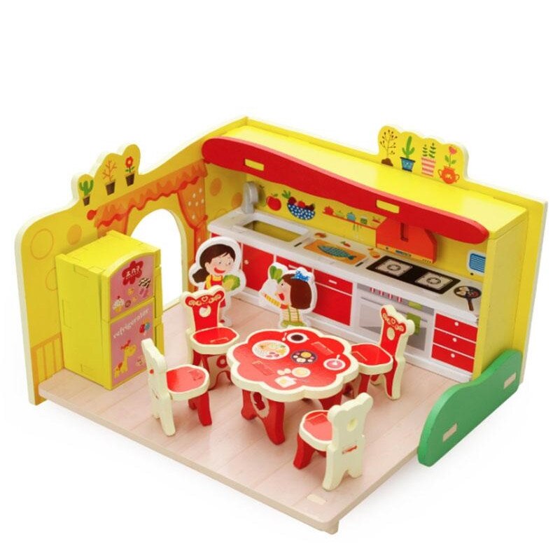 Bucatarie din lemn, fetite +3 ani, BBL1288