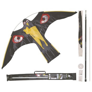 Zmeu Soim cu Dispozitiv Telescopic 4 M - Hawk Kite Birdscarer Votton ® 1,40 M Impotriva Pasarilor Zmeu Soim cu Dispozitiv Telescopic 4 M - Hawk Kite Birdscarer Votton ® 1,40 M Impotriva Pasarilor