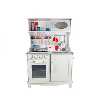 Bucatarie din lemn cu accesorii Malipen, alb Bucatarie din lemn cu accesorii Malipen, alb