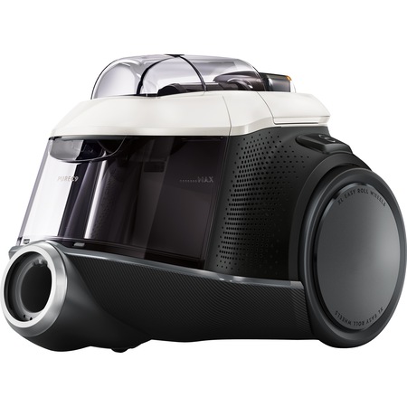 Aspirator fara sac Electrolux Pure C9 PC91-ALRG, 650 W,Clasa A+, 1,6L, filtrare in 7 trepte, telecomanda, filtre lavabile, perie FlowMotion cu Led-uri, Soft White