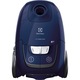 Electrolux UltraSilencer EUSC62-DB Porzsákos porszívó, 700W, Hygiene mosható szűrő, Parketto Pro kefe, 68 dB(A), Kék