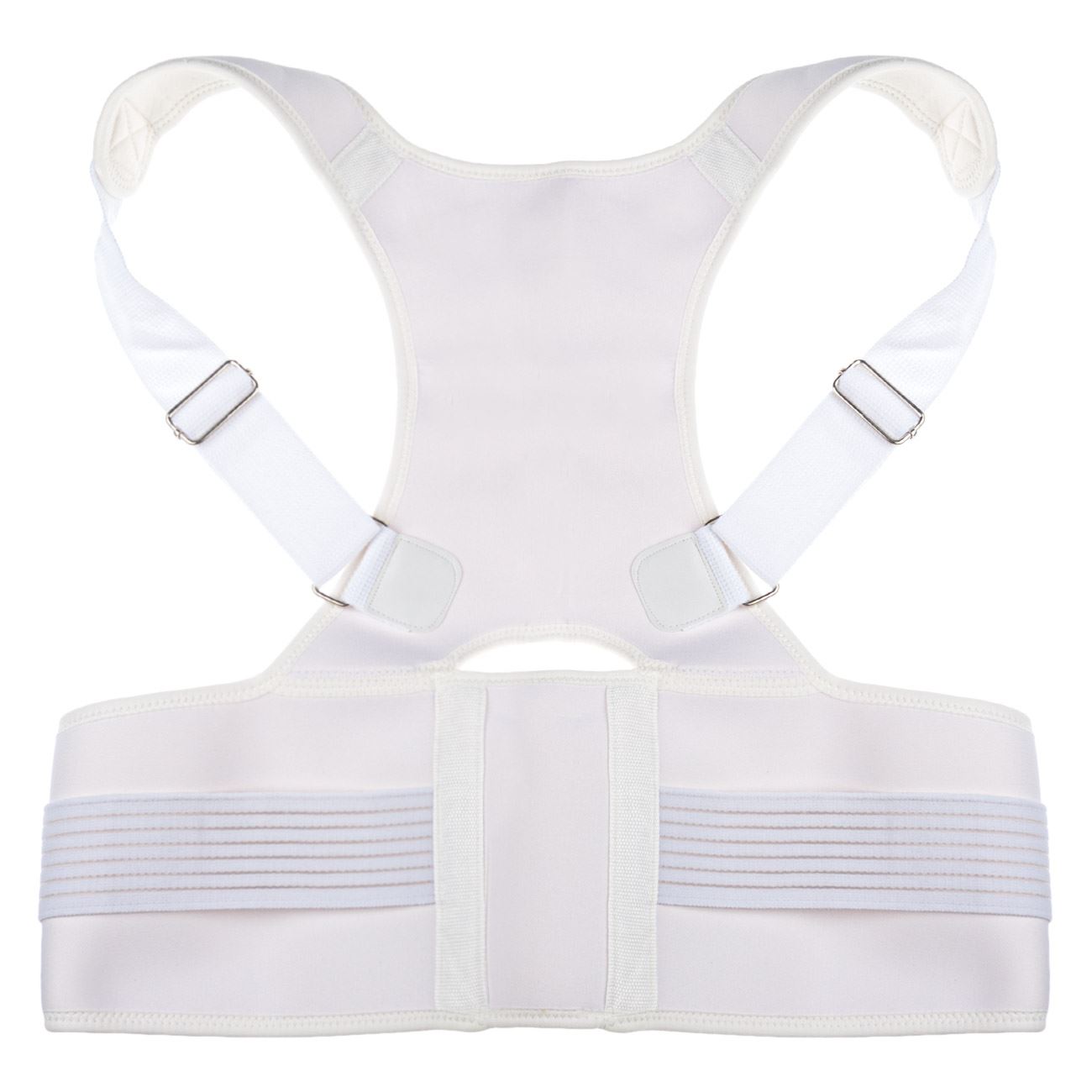 Suport corector pentru spate, Zola®, alb, reglabil