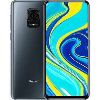 Telefon mobil Xiaomi Redmi Note 9S, Dual SIM, 4GB RAM, 64GB, Senzor 48 MP, 4G, Versiunea Globala Interstellar Gray Telefon mobil Xiaomi Redmi Note 9S, Dual SIM, 4GB RAM, 64GB, Senzor 48 MP, 4G, Versiunea Globala Interstellar Gray