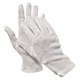 Set manusi din bumbac, marime 2XL, alb, 12 bucati, Cerva KITE