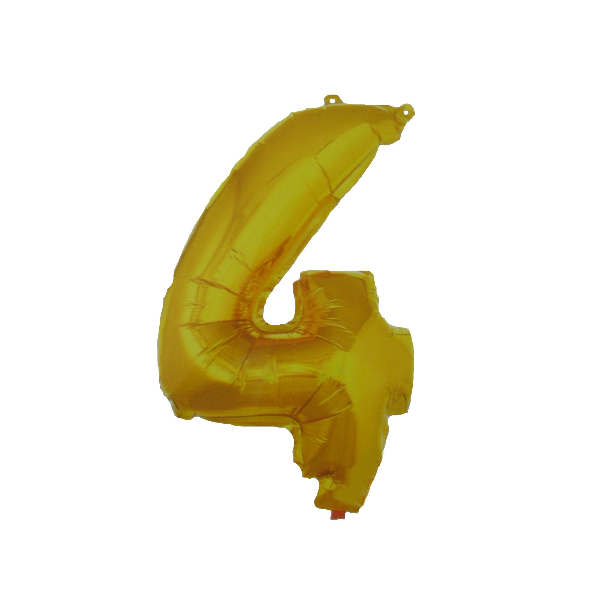 Balon cifra 4, auriu, 100cm