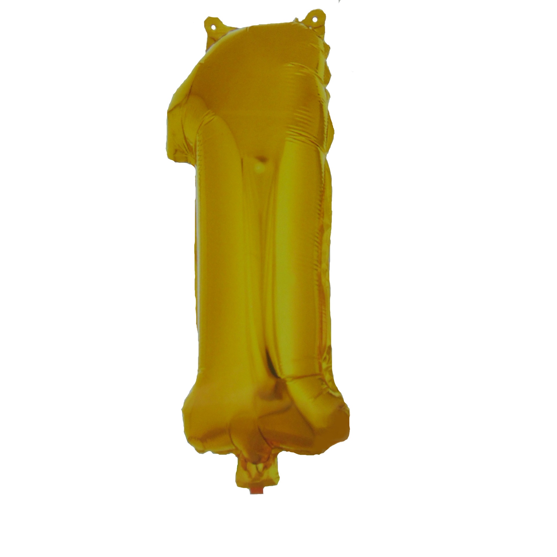 Balon cifra 1, auriu, 100cm