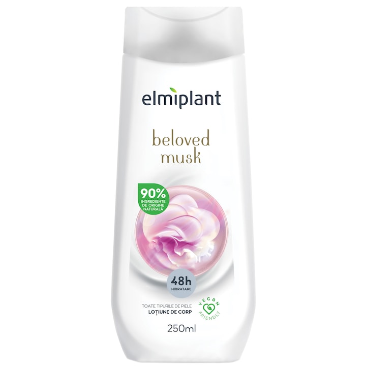 Lotiune de corp Elmiplant Beloved Musk pentru toate tipurile de piele, 250 ml