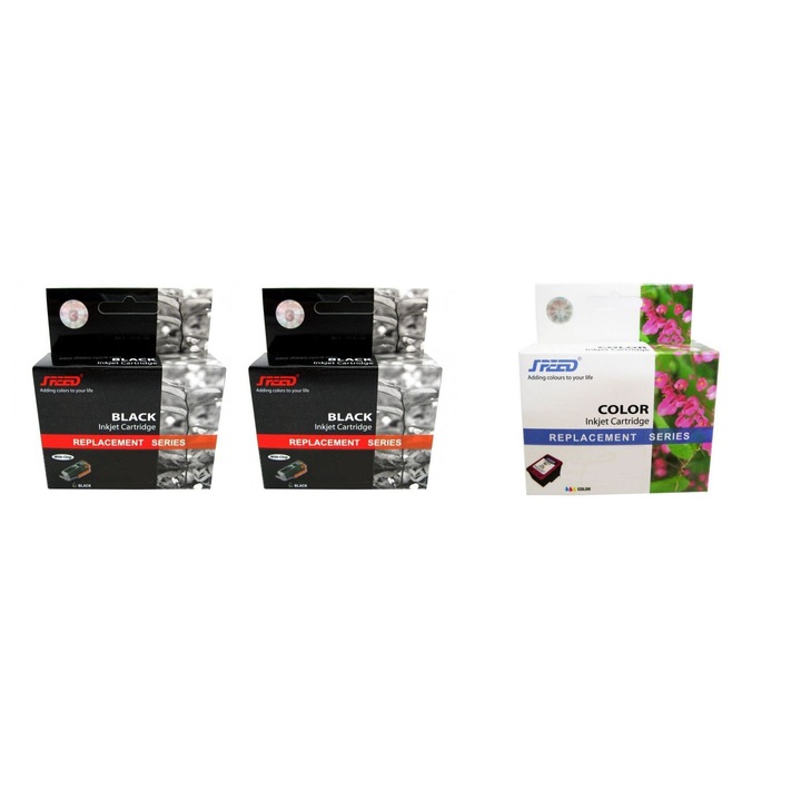 Canon tintapatron csomag PG-545XL fekete x 2+CL-546XL kompatibilis színes Speed bővített verzió 1500 oldal