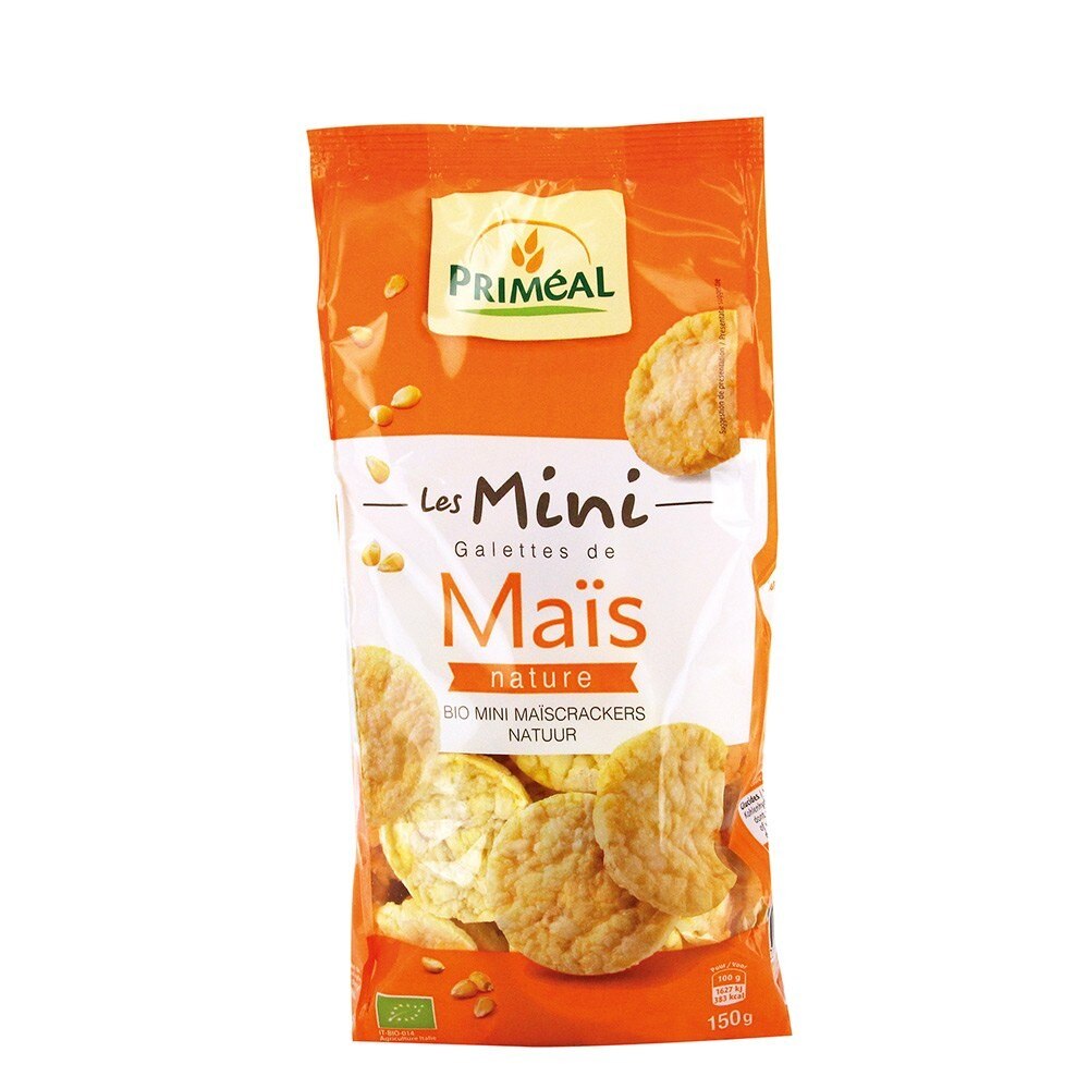 Mini turtite din porumb fara gluten,Primeal, 150g