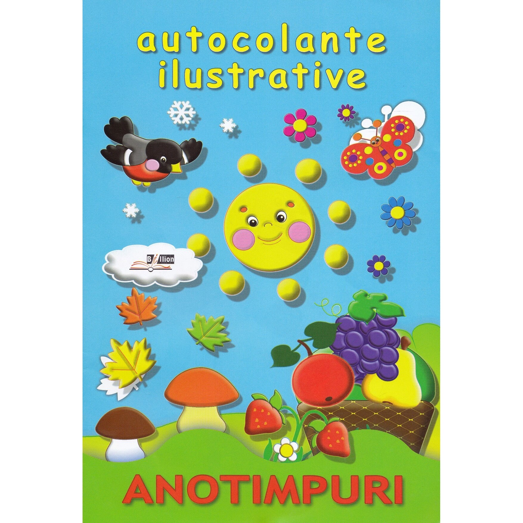Anotimpuri - Autocolante ilustrative