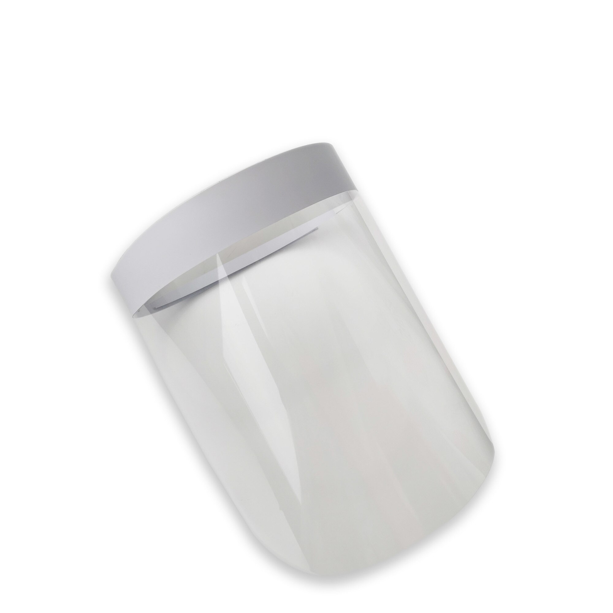 Viziera protectie fata avizata, Pet G transparent, reglabila, reutilizabila