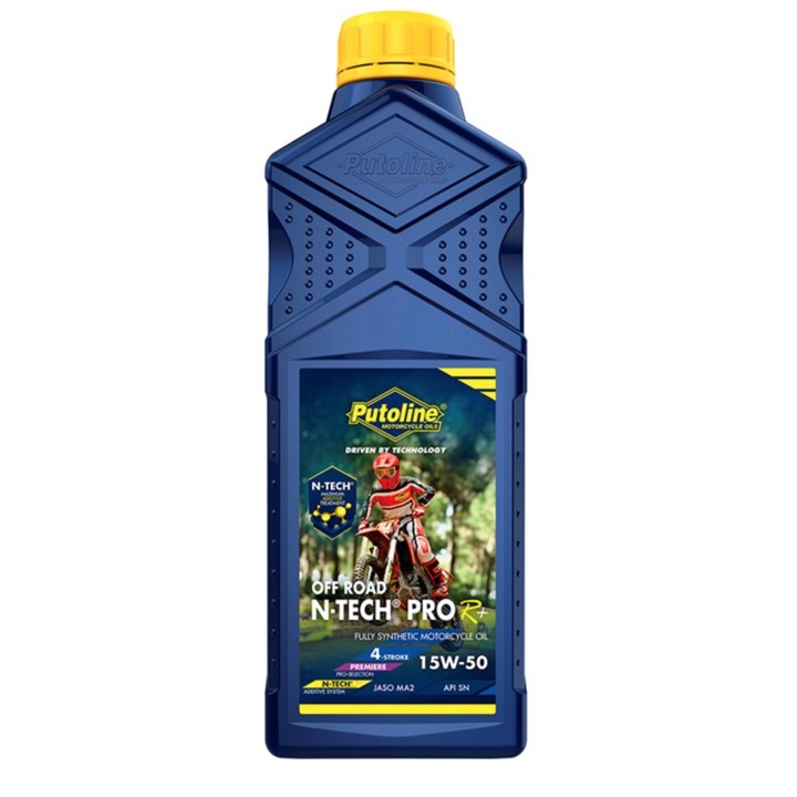 Двигателно масло Putoline N-TECH® PRO R+ OFF ROAD 15W-50 1л