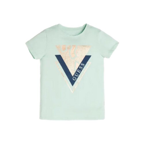 Tricou fete Guess, verde, 12ani