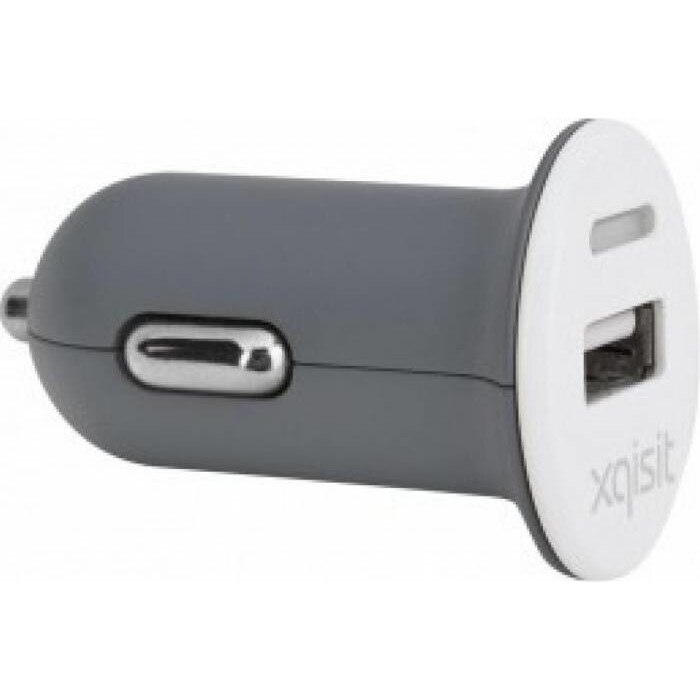 Incarator Auto Xqisit USB 2.1 A, Gri