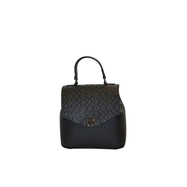 Geanta dama,Zea,piele naturala,neagra(188n2)