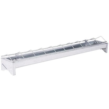 Hranitoare liniara din metal Strend Pro Zn, 50 cm pentru pui Hranitoare liniara din metal Strend Pro Zn, 50 cm pentru pui
