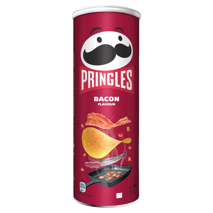 Pringles Bacon snack, 165g