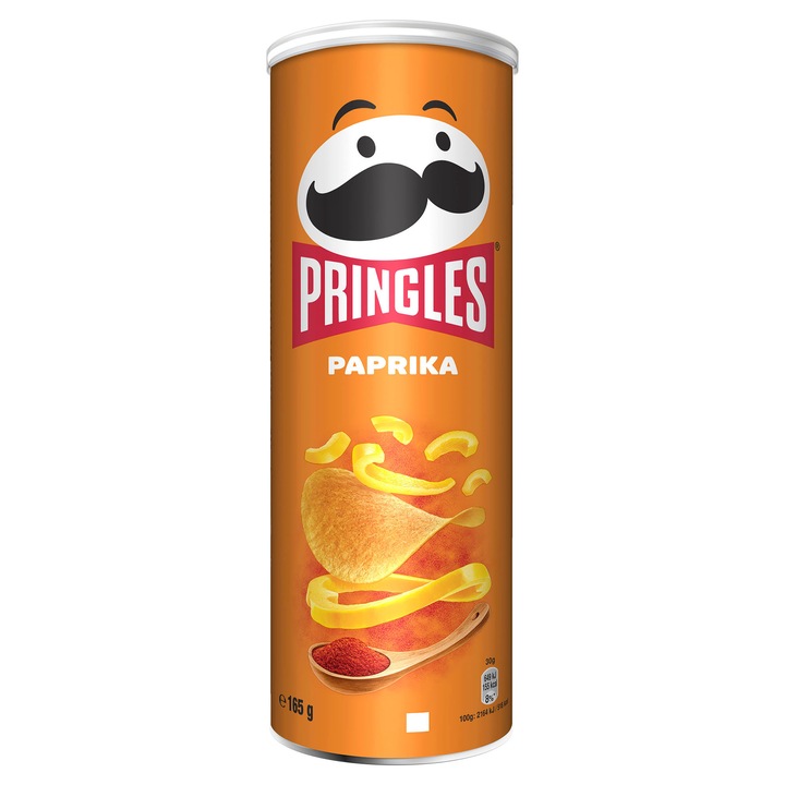 Pringles Paprika snack, 165g