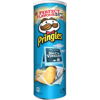 Chipsuri cu sare si otet Pringles, 165g