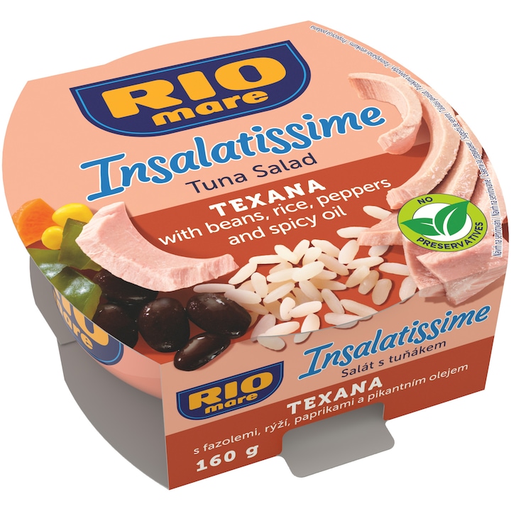 Salata cu Ton Insalatissime Texana Rio Mare 160g