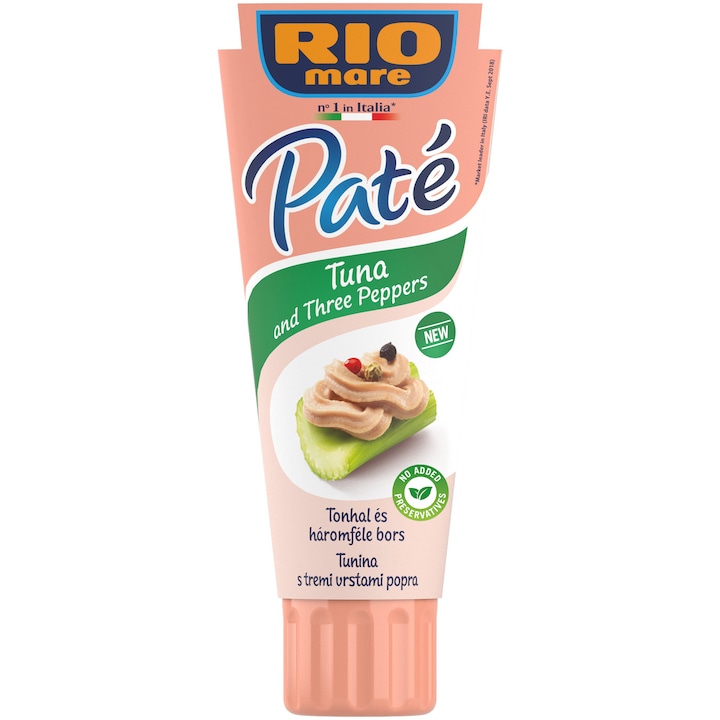 Pachet promo: 2 x Pate de Ton cu 3 tipuri de Piper Rio Mare 100g