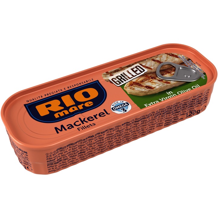 Филе от скумрия на скара в зехтин Rio Mare 120гр