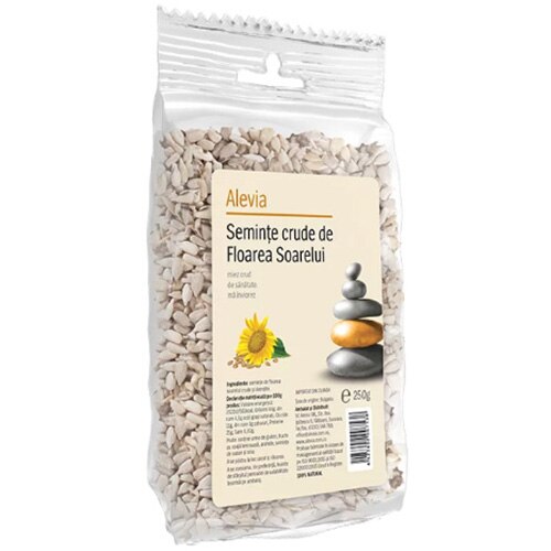 Seminte crude de floarea soarelui Alevia, 250g