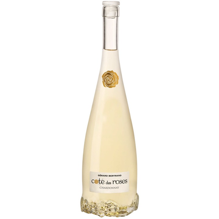 Бяло вино Gerard Bertrand Cote des Roses Chardonnay, Шардоне, Франция, 750 мл.