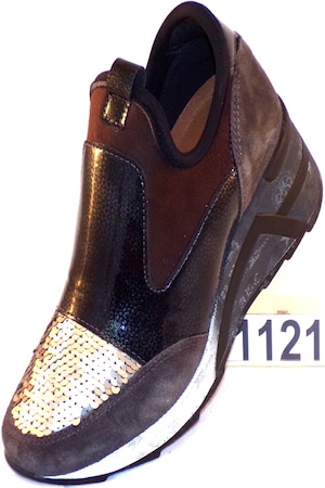 Дамски маратонки Corida модел 1121, кафяви, 36