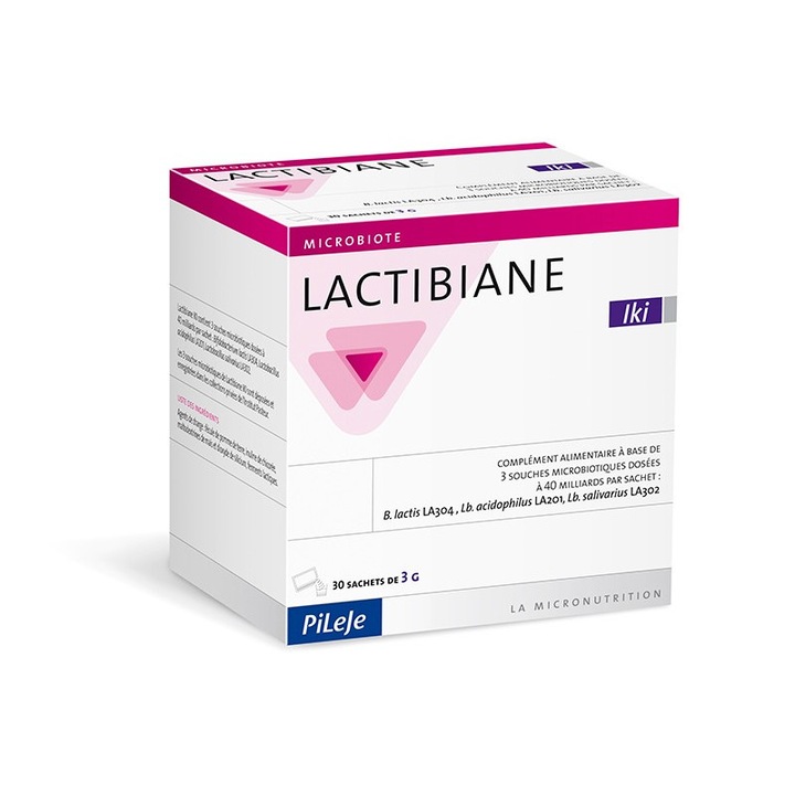 Supliment alimentar probiotic PiLeJe Lactibiane Iki, 30 de plicuri