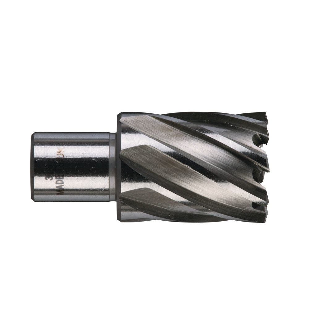 Carota gaurire metal 30 mm, pentru masina de gaurit stationara, prindere Weldon, lungime 30 mm, Milwaukee