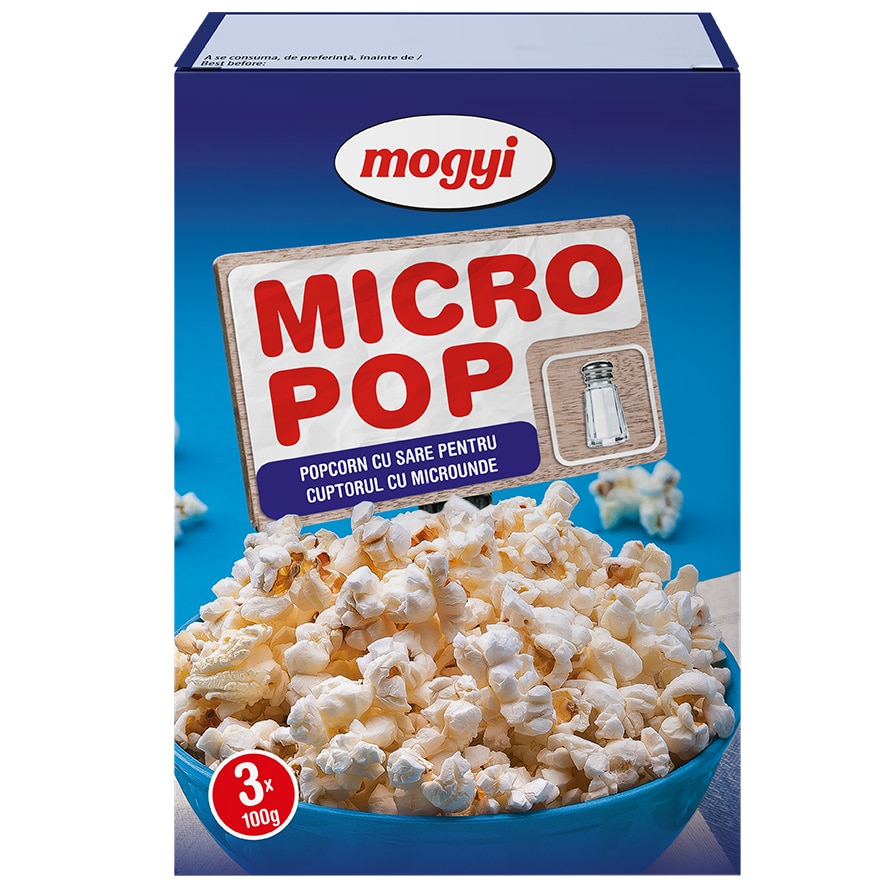 Micropop cu sare 3*100g MOGYI
