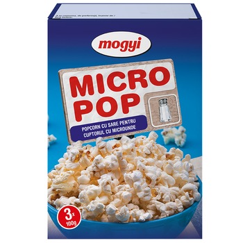 Micropop cu sare 3*100g MOGYI Micropop cu sare 3*100g MOGYI