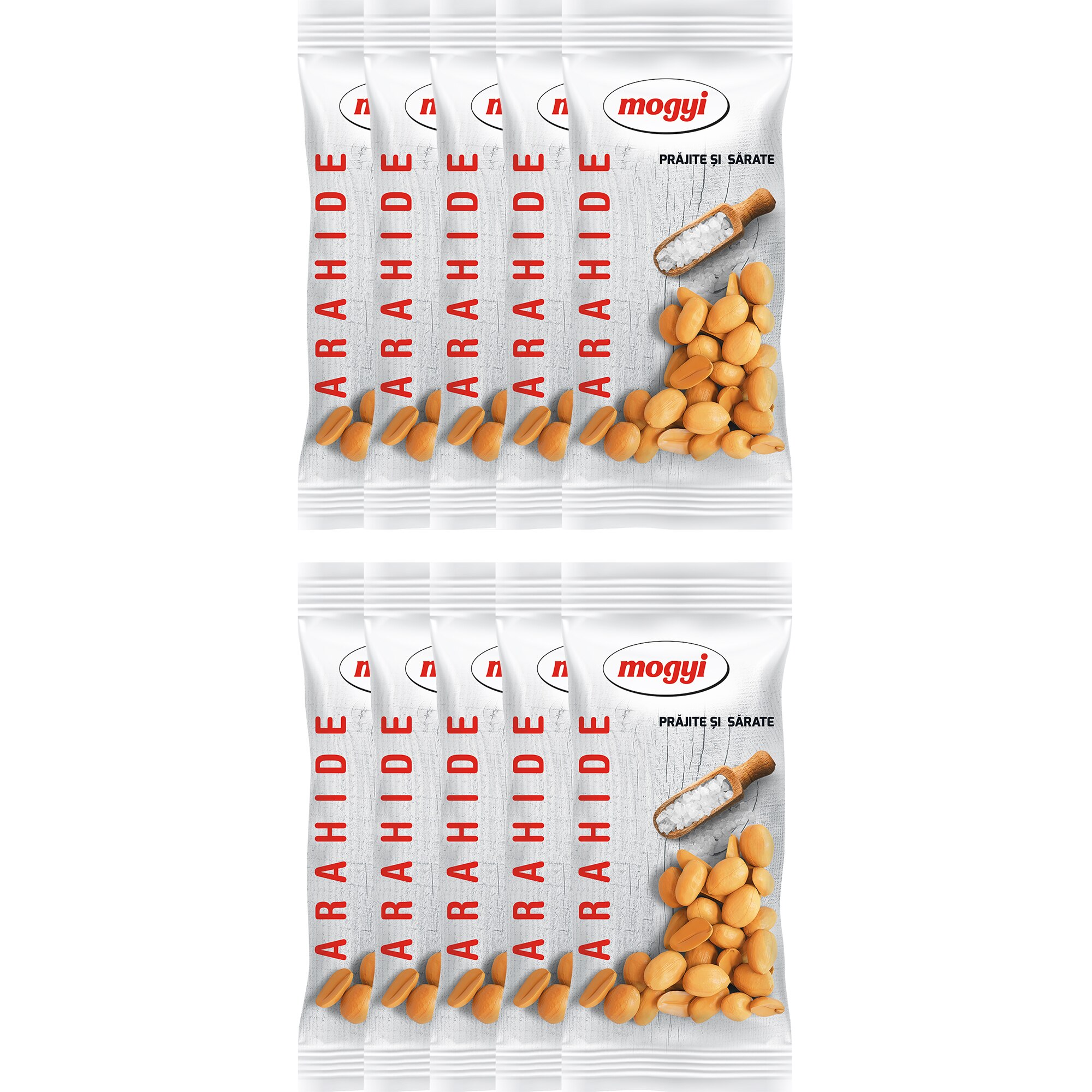 Arahide prajite si sarate 10*50g MOGYI