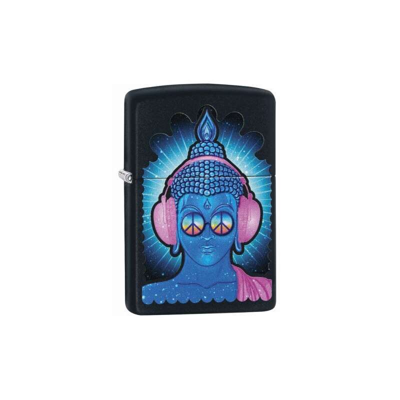 Bricheta Zippo Buddha Peace Headphone Design
