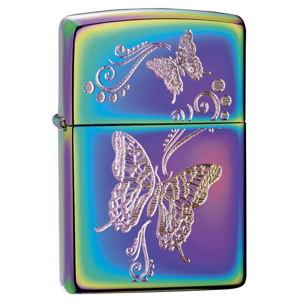 Bricheta Zippo Spectrum Multi Color Butterflies