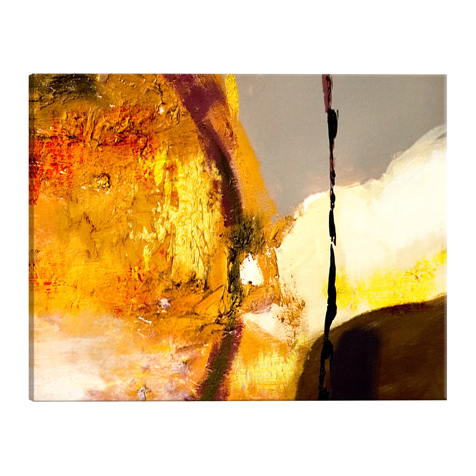 Tablou canvas - Puterea focului ingusta - 135 x 45 cm