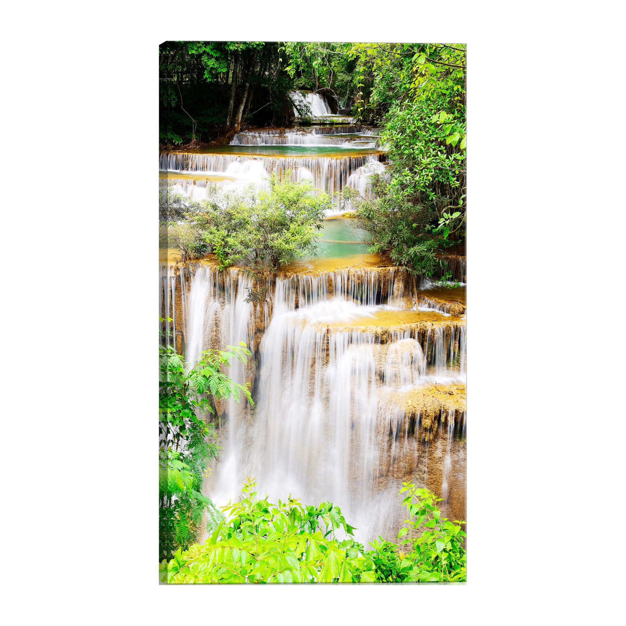 Tablou canvas - Cascada paradis verticala - 60 x 90 cm