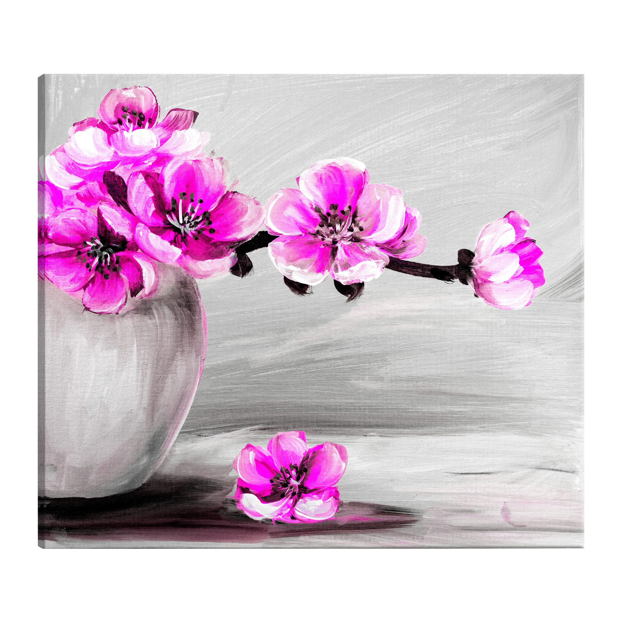 Tablou canvas - Lumina de lumina roz roz - 120 x 80 cm