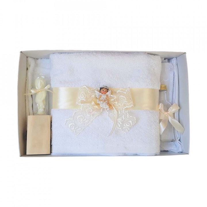 Trusou botez dantela ivoire si ingeras Denikos® 428