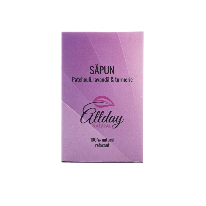 Sapun cu Patchouli, Lavanda si Turmeric, 100 g