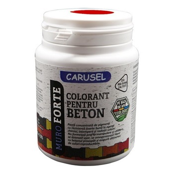 Colorant beton CARUSEL, rosu, 200 ml Colorant beton CARUSEL, rosu, 200 ml
