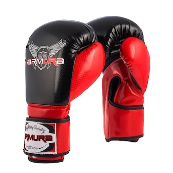 Manusi de Box ARMURA Decurion 3.0, 6 OZ, Negre/Rosii Manusi de Box ARMURA Decurion 3.0, 6 OZ, Negre/Rosii